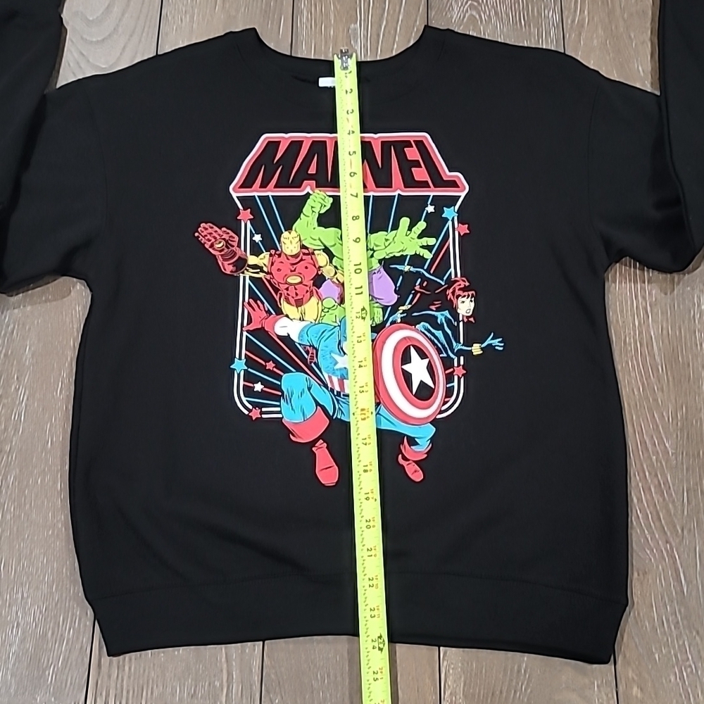 Marvel Superhero Hulk, Iron Man Sweatshirt Juniors Size M - Picture 10 of 10